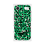 プレミアムスクエアケース with MagSafe［ ELLEgirl - レオパード - Green ］