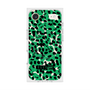 プレミアムスクエアケース with MagSafe［ ELLEgirl - レオパード - Green ］