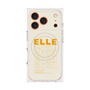 プレミアムスクエアケース with MagSafe［ ELLEgirl - ロゴ ］