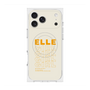 プレミアムスクエアケース with MagSafe［ ELLEgirl - ロゴ ］