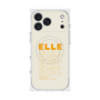 プレミアムスクエアケース with MagSafe［ ELLEgirl - ロゴ ］