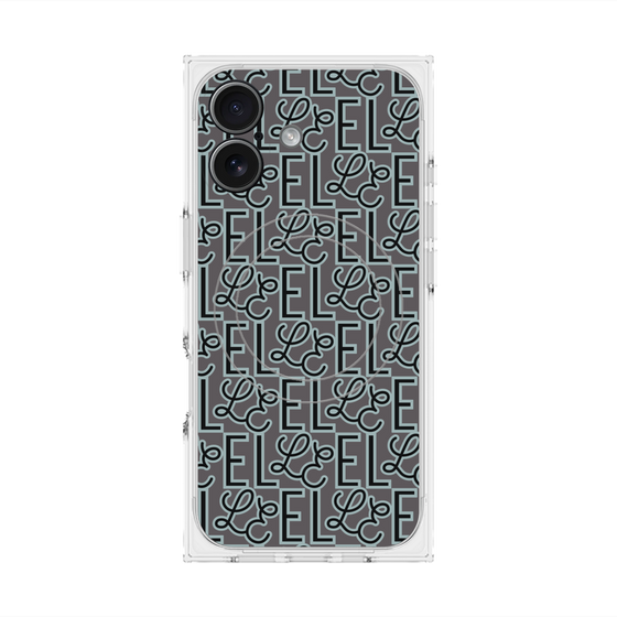 プレミアムスクエアケース with MagSafe［ ELLE - クール ］