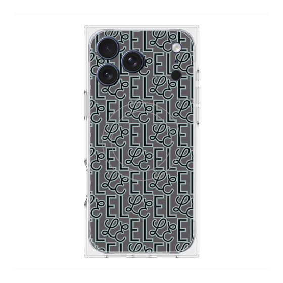 プレミアムスクエアケース with MagSafe［ ELLE - クール ］