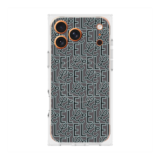 プレミアムスクエアケース with MagSafe［ ELLE - クール ］