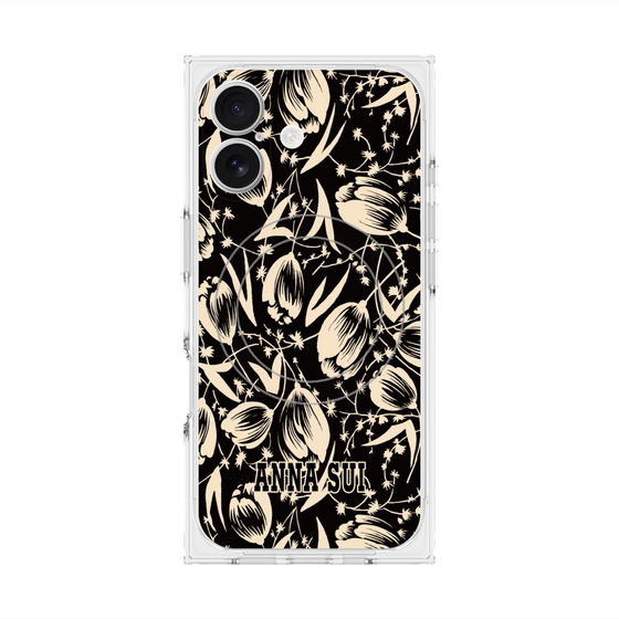 プレミアムスクエアケース with MagSafe［ ANNA SUI - チューリップ ］
