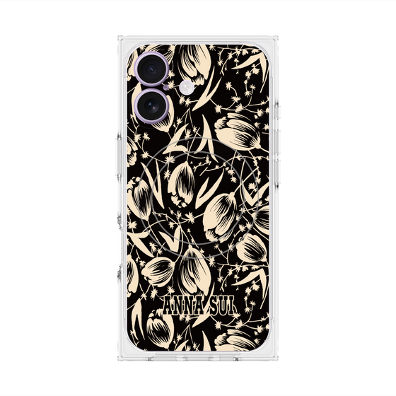 プレミアムスクエアケース with MagSafe［ ANNA SUI - チューリップ ］
