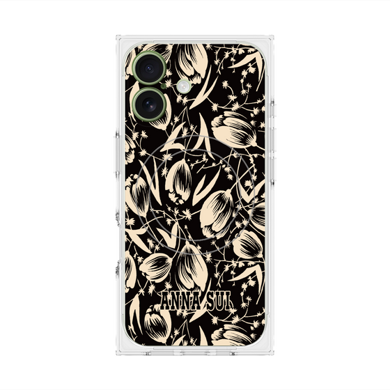 プレミアムスクエアケース with MagSafe［ ANNA SUI - チューリップ ］