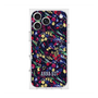 プレミアムスクエアケース with MagSafe［ ANNA SUI - スワーリングフワラー ］