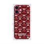 プレミアムスクエアケース with MagSafe［ ANNA SUI - バタフライハーツ - レッド ］