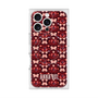 プレミアムスクエアケース with MagSafe［ ANNA SUI - バタフライハーツ - レッド ］