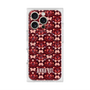 プレミアムスクエアケース with MagSafe［ ANNA SUI - バタフライハーツ - レッド ］