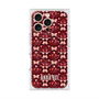 プレミアムスクエアケース with MagSafe［ ANNA SUI - バタフライハーツ - レッド ］