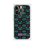 プレミアムスクエアケース with MagSafe［ ANNA SUI - バタフライハーツ - グリーン ］