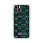 プレミアムスクエアケース with MagSafe［ ANNA SUI - バタフライハーツ - グリーン ］