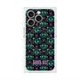 プレミアムスクエアケース with MagSafe［ ANNA SUI - バタフライハーツ - グリーン ］