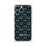 プレミアムスクエアケース with MagSafe［ ANNA SUI - バタフライハーツ - グリーン ］
