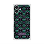 プレミアムスクエアケース with MagSafe［ ANNA SUI - バタフライハーツ - グリーン ］