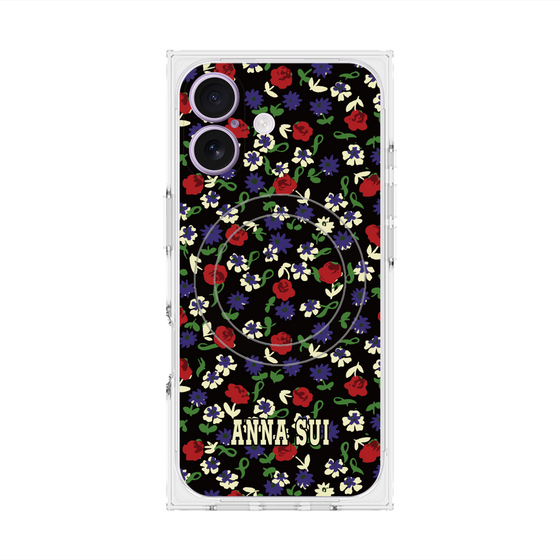 プレミアムスクエアケース with MagSafe［ ANNA SUI - カーネーション ］