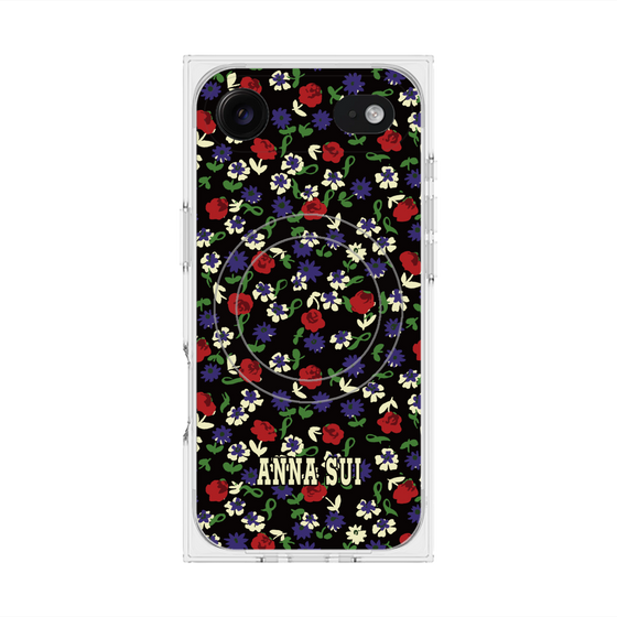プレミアムスクエアケース with MagSafe［ ANNA SUI - カーネーション ］