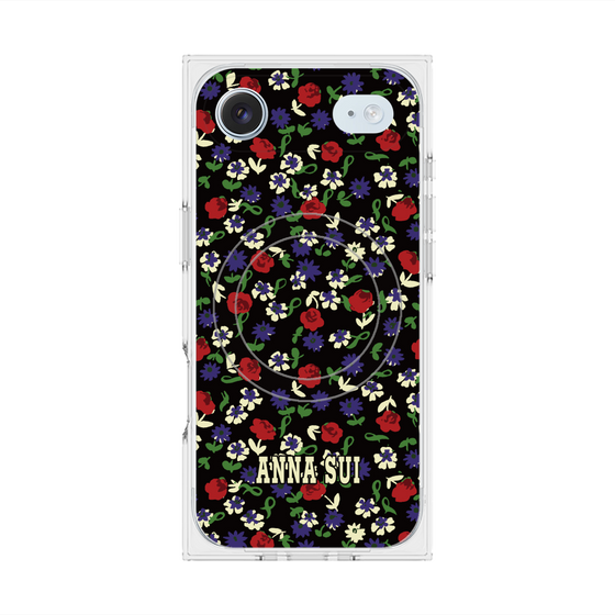 プレミアムスクエアケース with MagSafe［ ANNA SUI - カーネーション ］