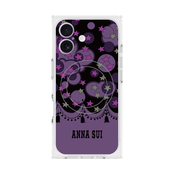 プレミアムスクエアケース with MagSafe［ ANNA SUI - スターズ ］