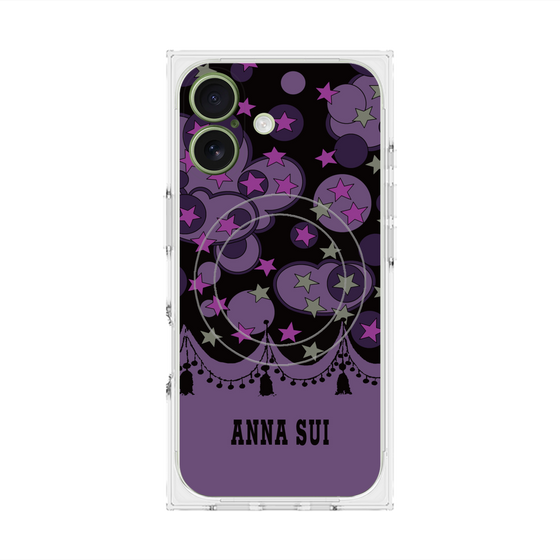 プレミアムスクエアケース with MagSafe［ ANNA SUI - スターズ ］