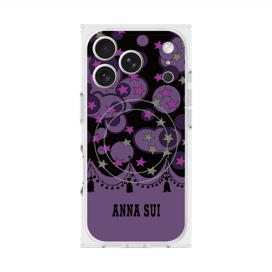 プレミアムスクエアケース with MagSafe［ ANNA SUI - スターズ ］