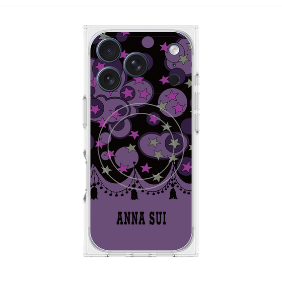プレミアムスクエアケース with MagSafe［ ANNA SUI - スターズ ］