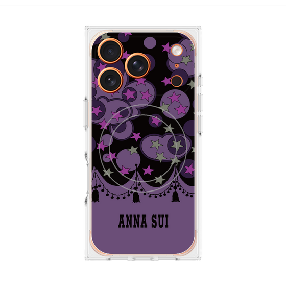 プレミアムスクエアケース with MagSafe［ ANNA SUI - スターズ ］