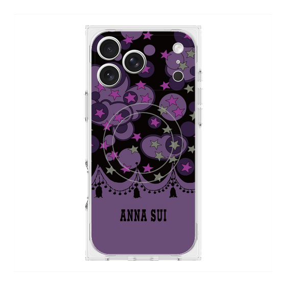 プレミアムスクエアケース with MagSafe［ ANNA SUI - スターズ ］