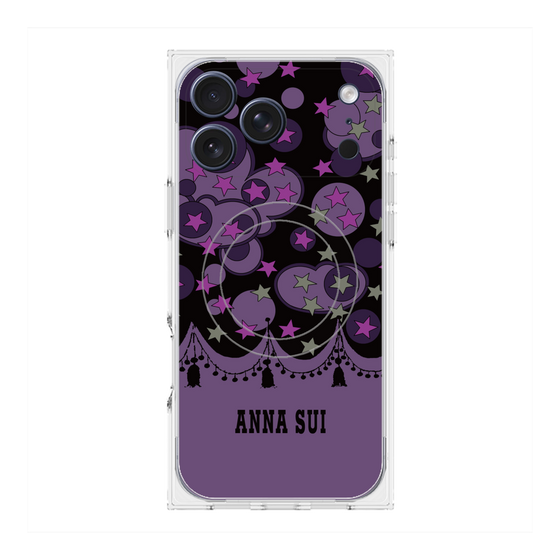 プレミアムスクエアケース with MagSafe［ ANNA SUI - スターズ ］