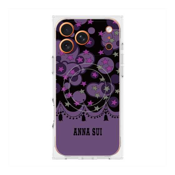 プレミアムスクエアケース with MagSafe［ ANNA SUI - スターズ ］