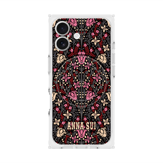 プレミアムスクエアケース with MagSafe［ ANNA SUI - チューリップヌーヴォー ］