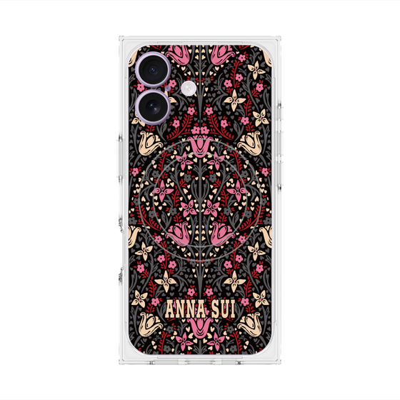 プレミアムスクエアケース with MagSafe［ ANNA SUI - チューリップヌーヴォー ］