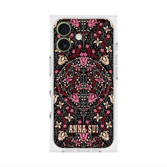 プレミアムスクエアケース with MagSafe［ ANNA SUI - チューリップヌーヴォー ］