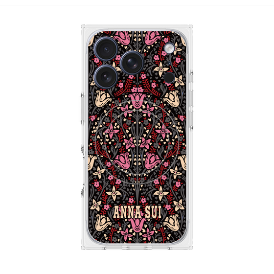 プレミアムスクエアケース with MagSafe［ ANNA SUI - チューリップヌーヴォー ］