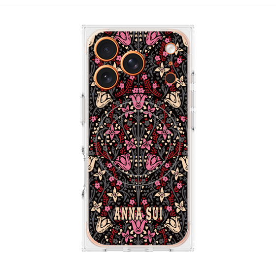 プレミアムスクエアケース with MagSafe［ ANNA SUI - チューリップヌーヴォー ］