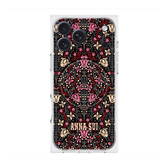 プレミアムスクエアケース with MagSafe［ ANNA SUI - チューリップヌーヴォー ］