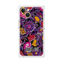 プレミアムスクエアケース with MagSafe［ ANNA SUI - ガーデンフワラー - マゼンタ ］