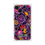 プレミアムスクエアケース with MagSafe［ ANNA SUI - ガーデンフワラー - マゼンタ ］
