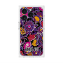 プレミアムスクエアケース with MagSafe［ ANNA SUI - ガーデンフワラー - マゼンタ ］