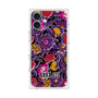 プレミアムスクエアケース with MagSafe［ ANNA SUI - ガーデンフワラー - マゼンタ ］