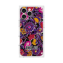 プレミアムスクエアケース with MagSafe［ ANNA SUI - ガーデンフワラー - マゼンタ ］