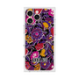 プレミアムスクエアケース with MagSafe［ ANNA SUI - ガーデンフワラー - マゼンタ ］