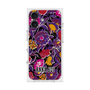 プレミアムスクエアケース with MagSafe［ ANNA SUI - ガーデンフワラー - マゼンタ ］
