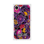 プレミアムスクエアケース with MagSafe［ ANNA SUI - ガーデンフワラー - マゼンタ ］