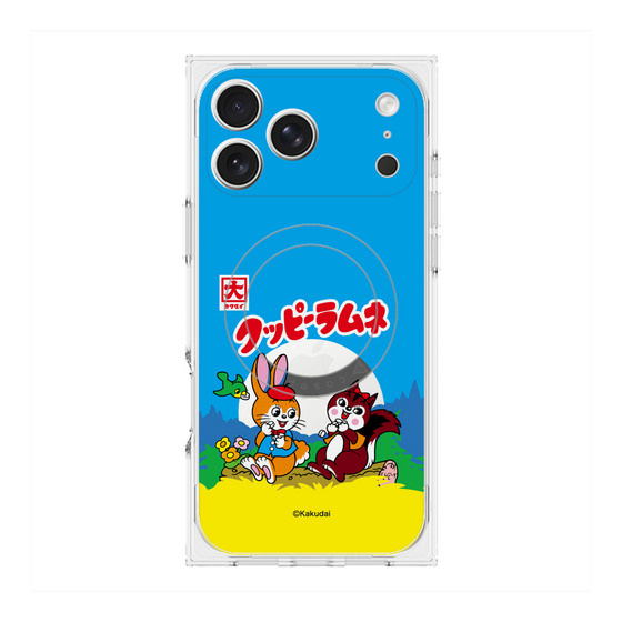 プレミアムスクエアケース with MagSafe［ クッピーラムネ - パッケージ ］