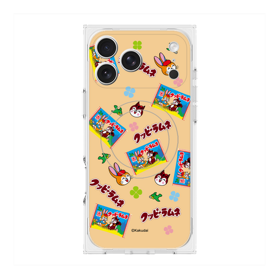 プレミアムスクエアケース with MagSafe［ クッピーラムネ - ポップ ］