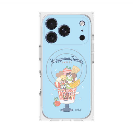 プレミアムスクエアケース with MagSafe［ クピラムフレンズ - スイーツ ］