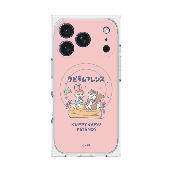 プレミアムスクエアケース with MagSafe［ クピラムフレンズ - フレンズ ］